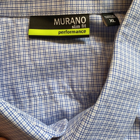 Men’s XL Murano Button Down Dress Shirt - Picture 2 of 3